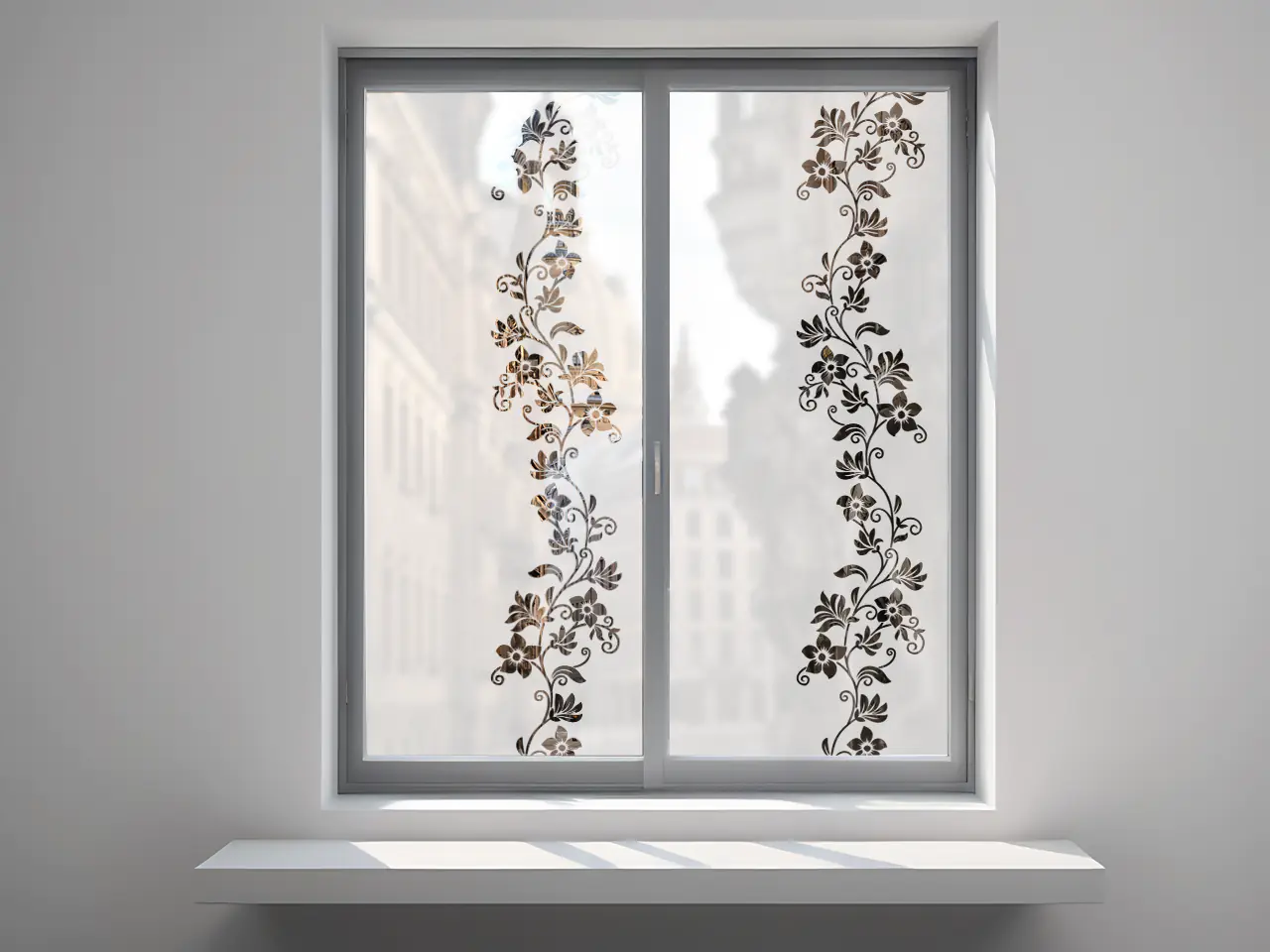 Fensterfolie Jugendstil Design 2025-Fenster-Design-Florabella 16-negativ