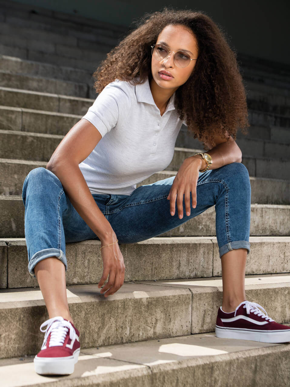 Polohemd-Damen-Pique-210