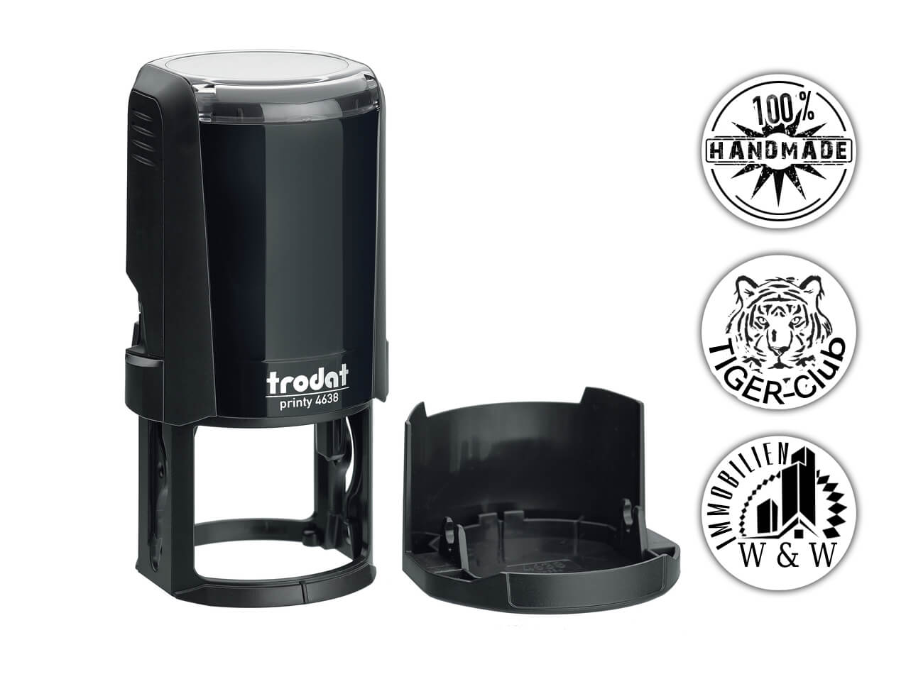 Trodat Printy 4638, runder Text-/Motivstempel Trodat Printy 4638, runder Text-/Motivstempel