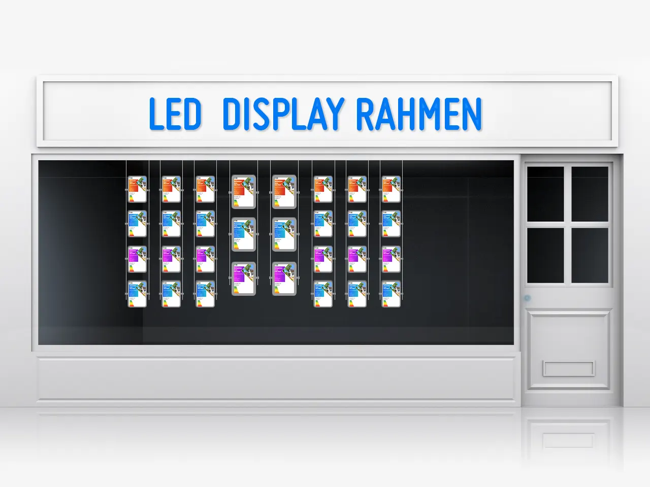 LED Immobilienmakler Leuchtdisplay LED Immobilienmakler Leuchtdisplay