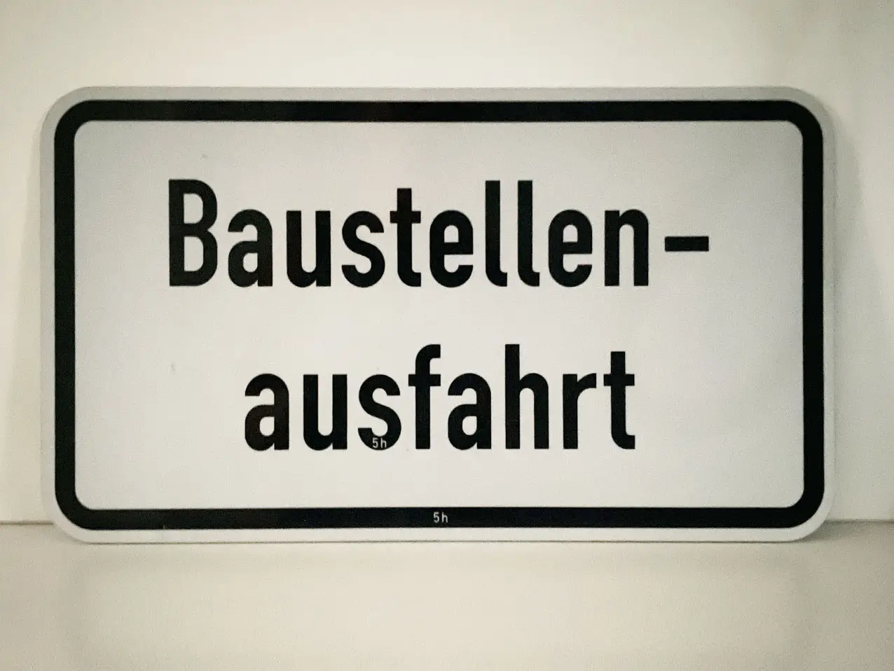 Schild-Baustellenausfahrt-Reflexfolie-UV-Digitaldruck-1