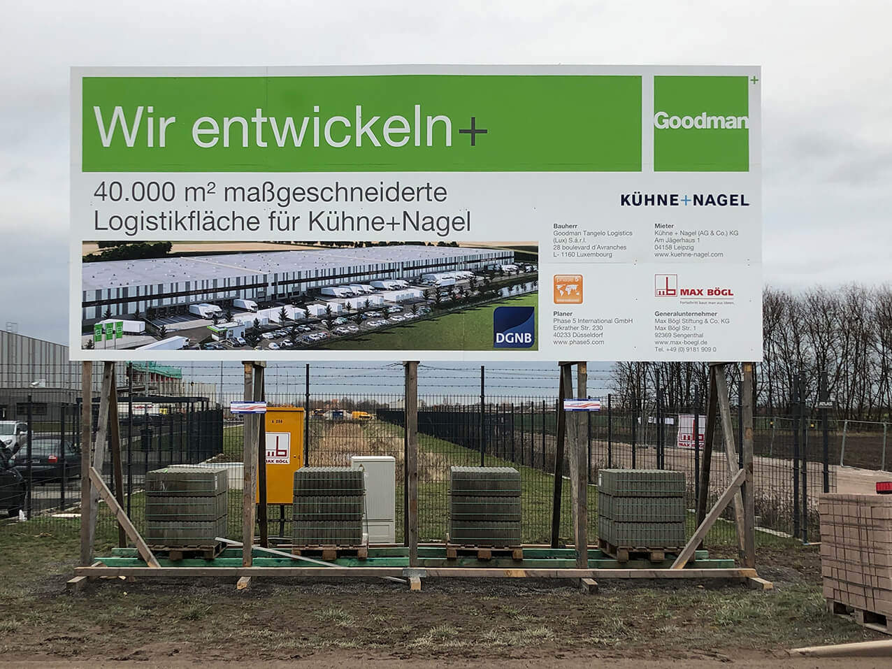 Torpseller Bauschild Vermietung bundesweit