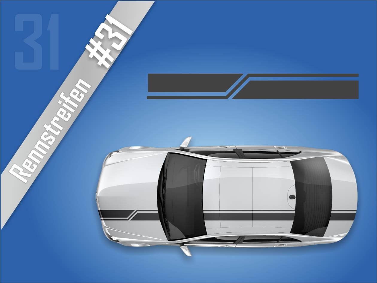 Autostreifen Rennstreifen Rallye Streifen #2131 Autostreifen Rennstreifen Rallye Streifen #2131