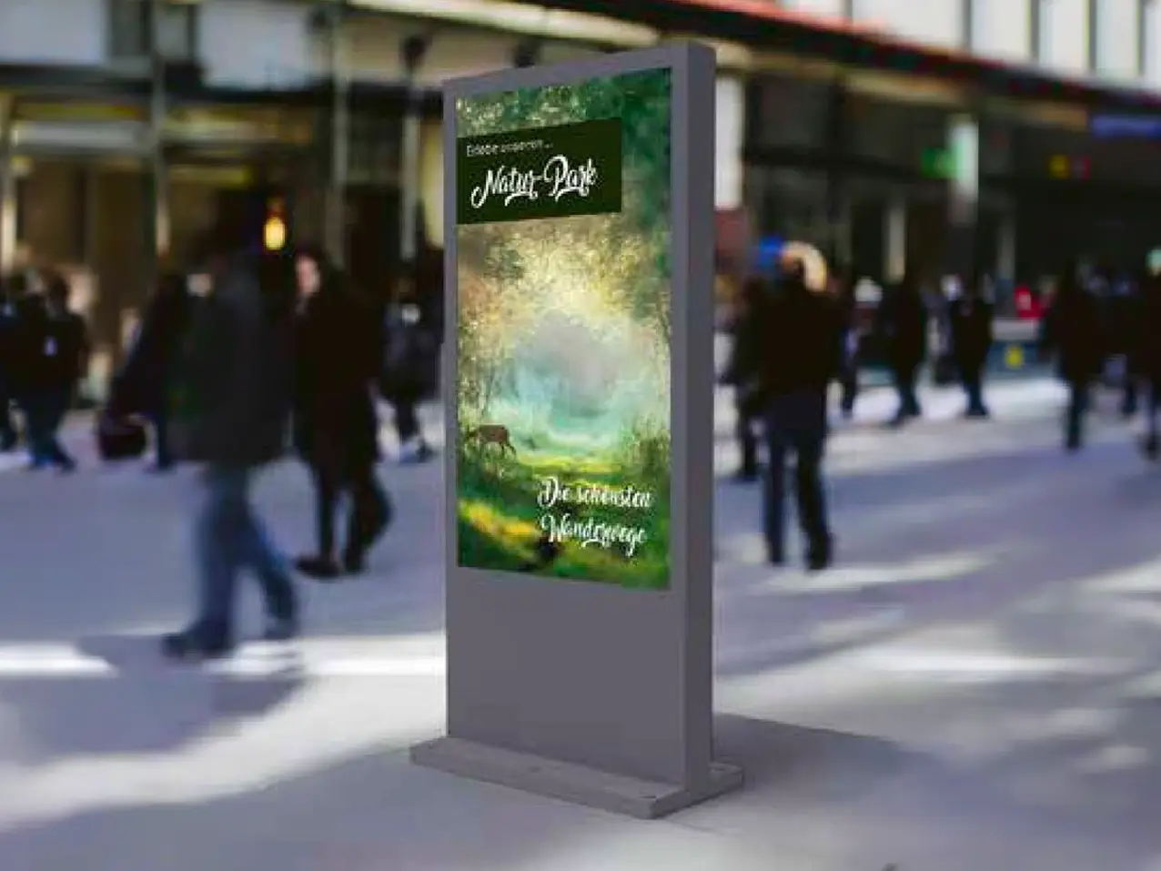 Monitor-Display-Outdoor-Aussen-Stele-Pylon