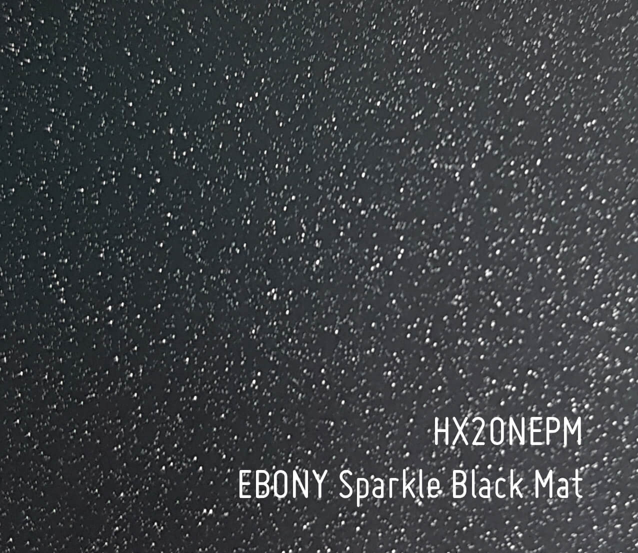 Autofolie-Hexis-HX20NEPM-Ebenholzschwarz-Glitzereffekt-Matt
