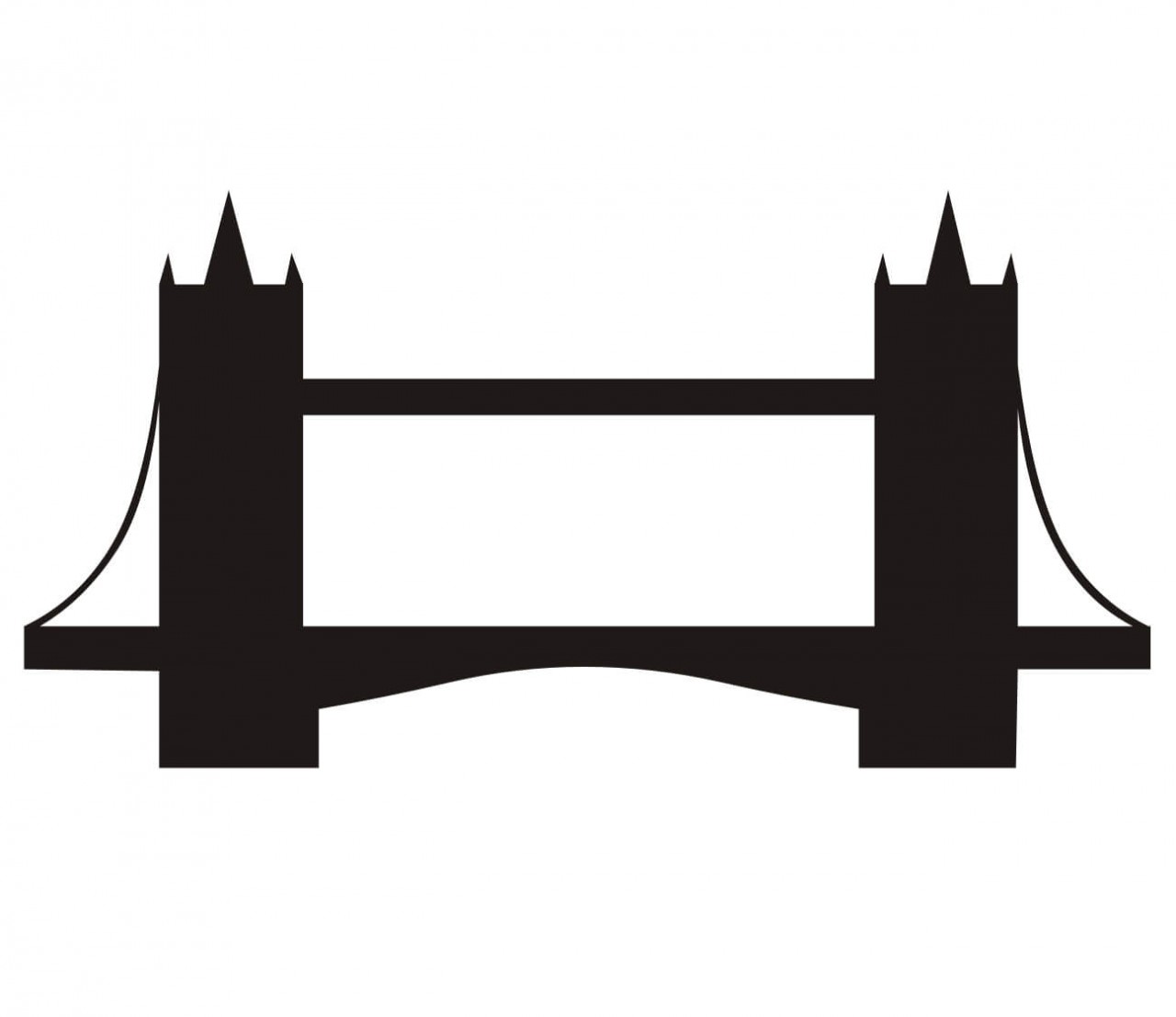 STADT London, Tower Bridge als Wandtattoo STADT London, Tower Bridge als Wandtattoo