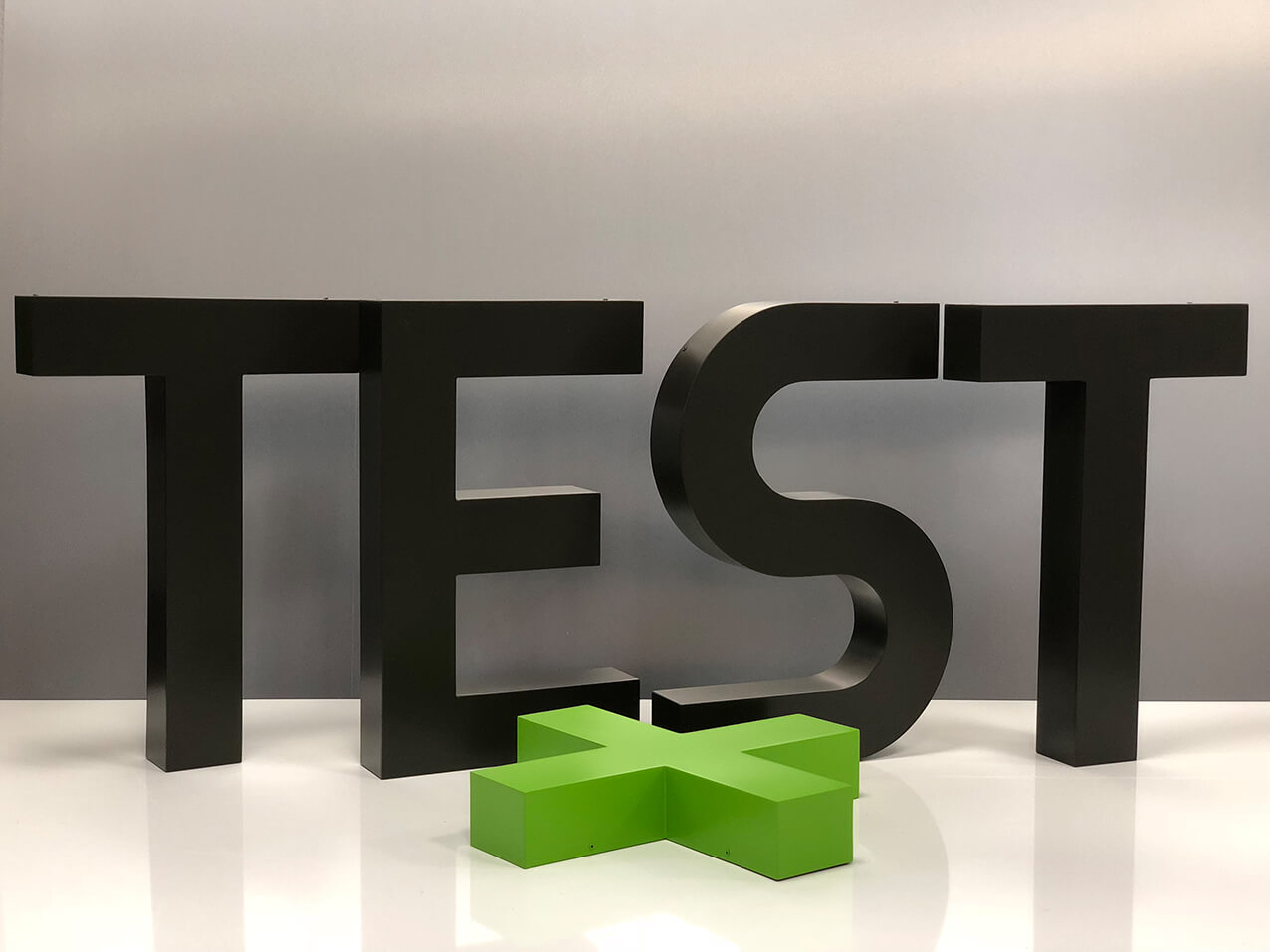 Profil 1 Buchstaben ohne Licht - alle Größen Profil 1 Buchstaben ohne Licht - alle Größen