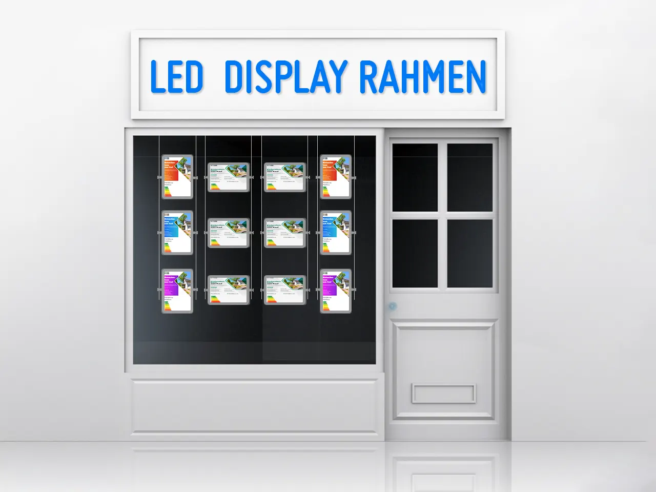 LED Immobiliendisplay LED Immobiliendisplay