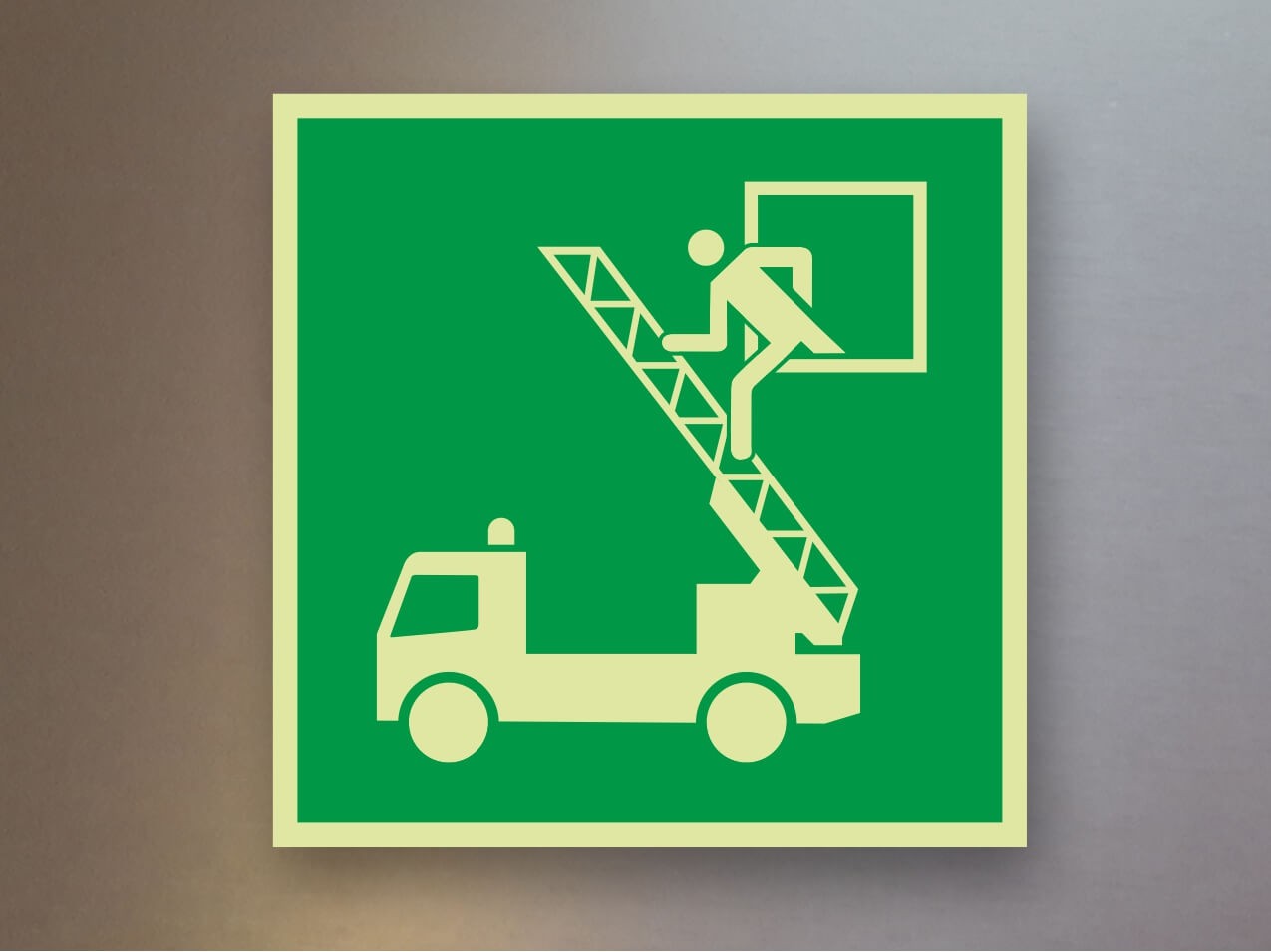 Rettungszeichen Rettungsausstieg E017 Alu Rettungszeichen Rettungsausstieg E017 Alu