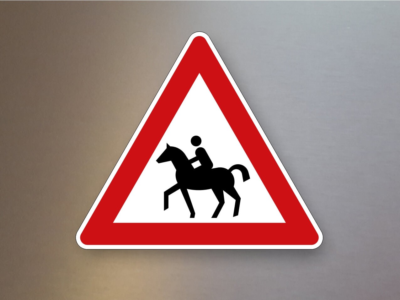 Verkehrsschild Reiter, Aufstellung rechts 101-13 Verkehrsschild Reiter, Aufstellung rechts 101-13