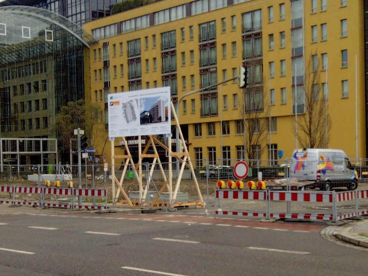 Bauschild Holz 4 x 2 m KAUFEN GEBRAUCHT Bauschild Holz 4 x 2 m KAUFEN GEBRAUCHT