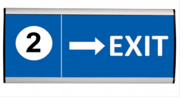 Wandschild mit Klapprahmen 269 Wandschild mit Klapprahmen 269