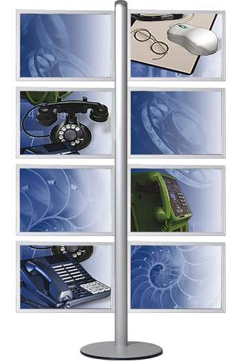 Plakathalter Multi Stand doppelseitig 914 Plakathalter Multi Stand doppelseitig 914