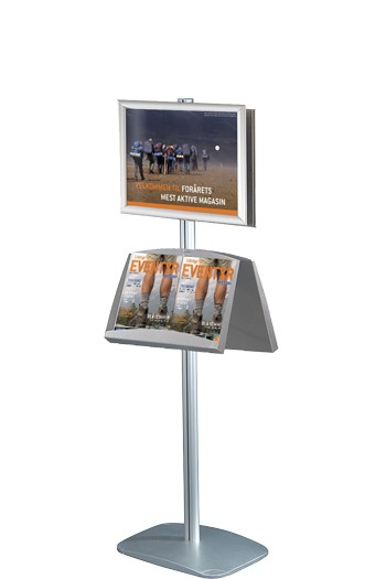 Posterständer mit Prospekthalter Multi Stand 945 Posterständer mit Prospekthalter Multi Stand 945