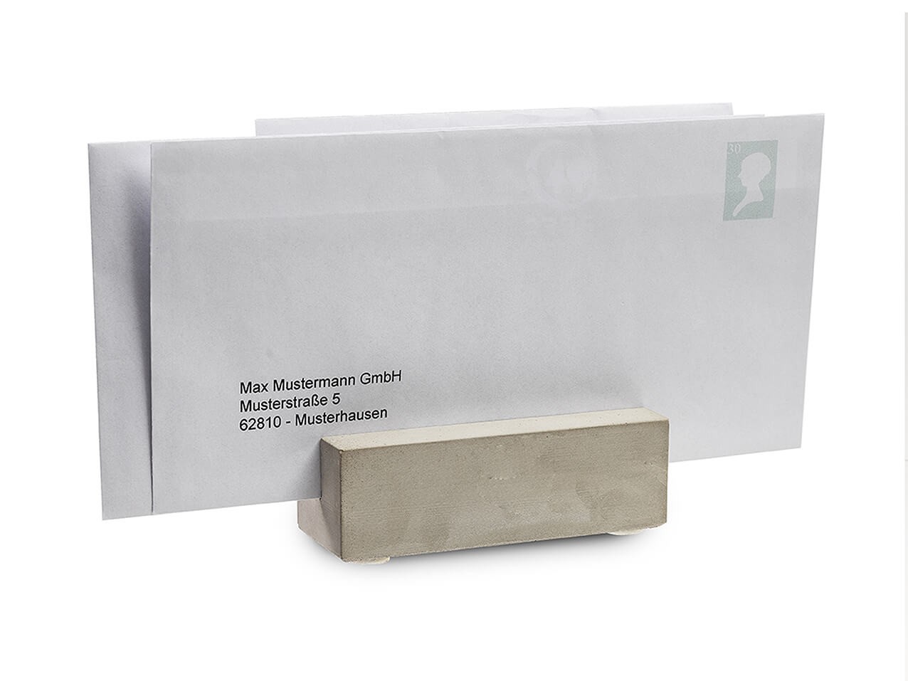 Tischaufsteller Kartenhalter Beton Tischaufsteller Kartenhalter Beton