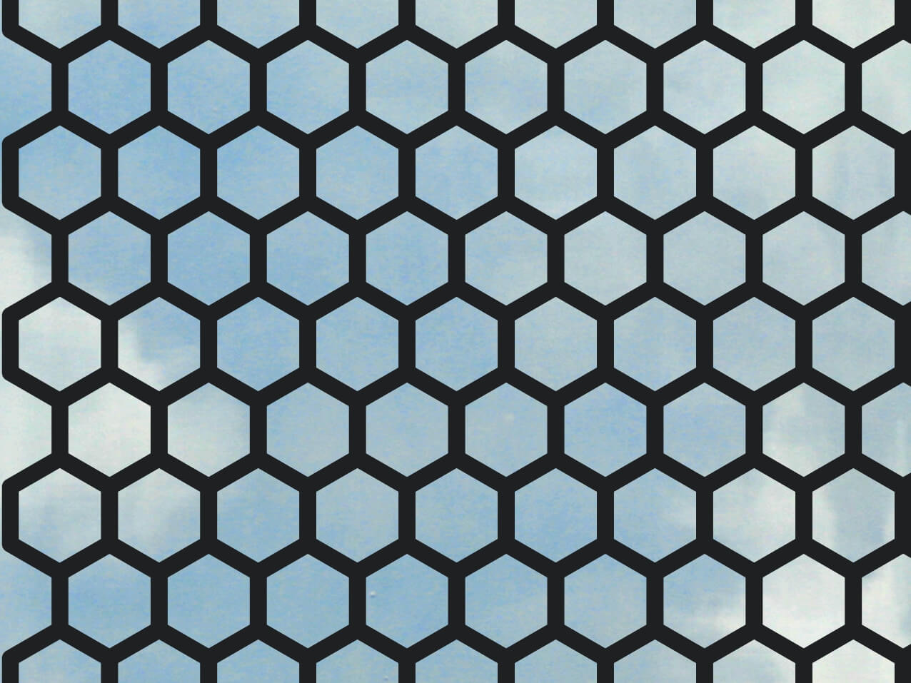 Vogelschutzfolie Waben #431 Vogelschutzfolie Waben #431