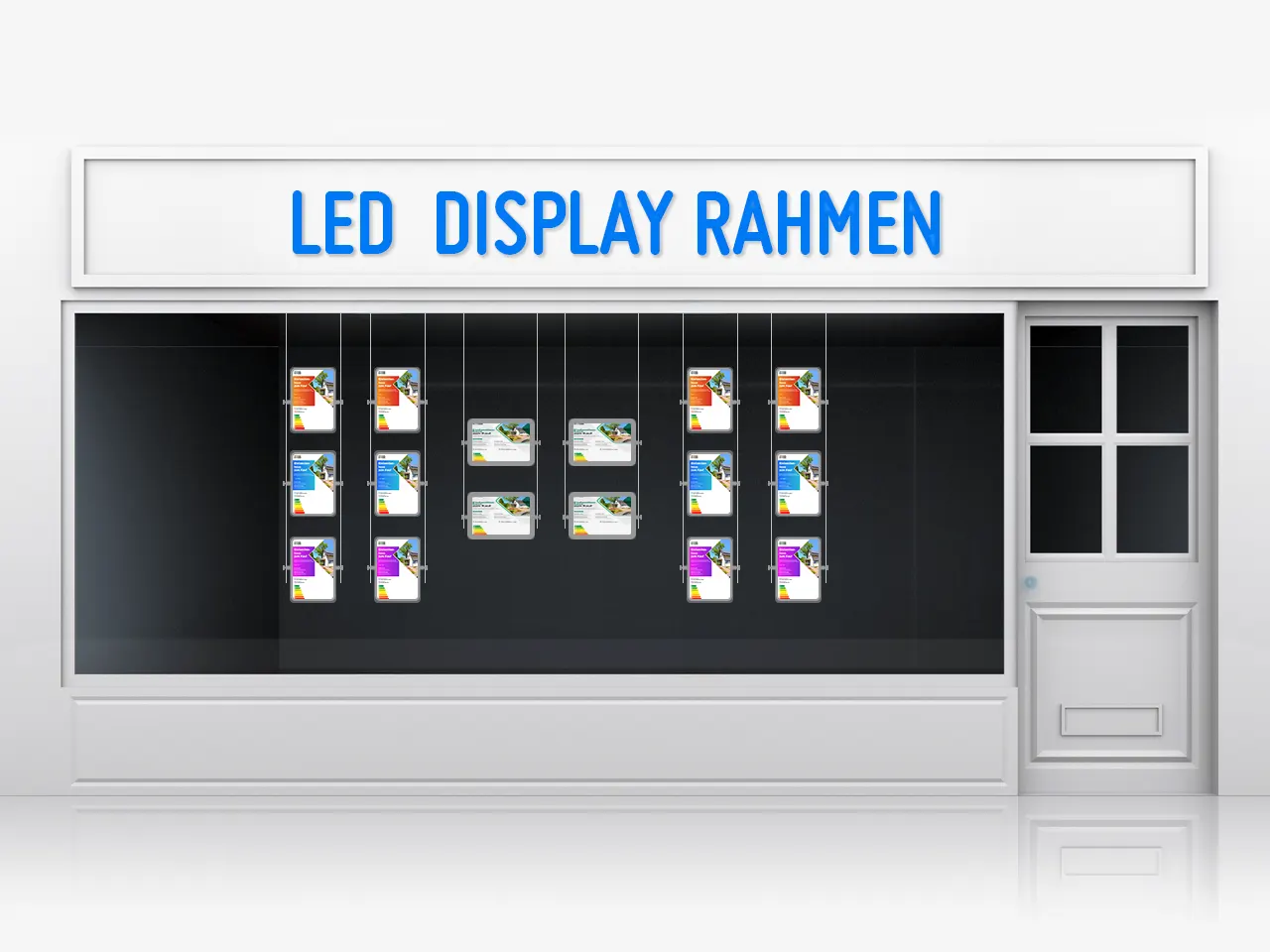 LED Immobilienmakler Leuchtdisplay LED Immobilienmakler Leuchtdisplay