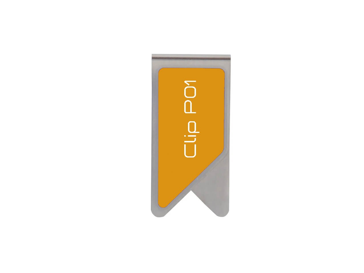 Heftclip / Promoclip PC01 mit Werbeaufdruck