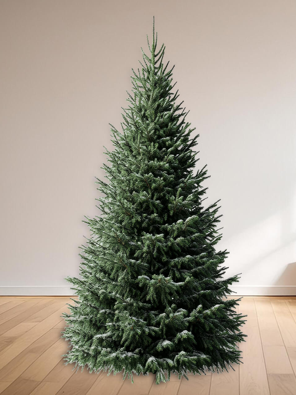 Künstlicher Weihnachtsbaum 4 bis 12 Meter - unbeleuchted - mit Rabatt
