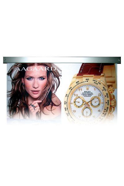 Halterungsprofile für Banner oder Platten an Multistand 971 Halterungsprofile für Banner oder Platten an Multistand 971