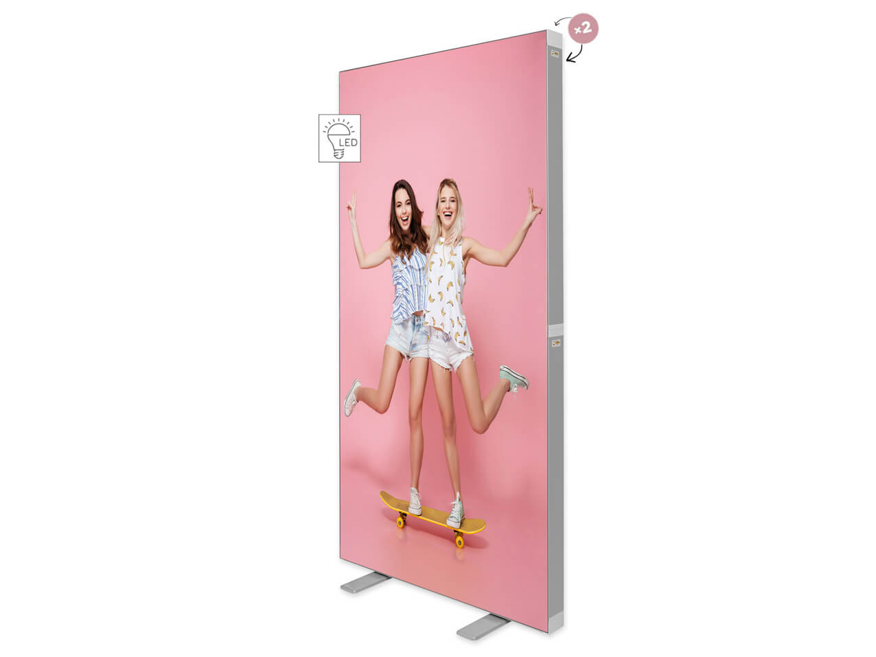 Ledbox Flexibel Aufsteller Textilspanntuch Beleuchtet Ledbox Flexibel Aufsteller Textilspanntuch Beleuchtet