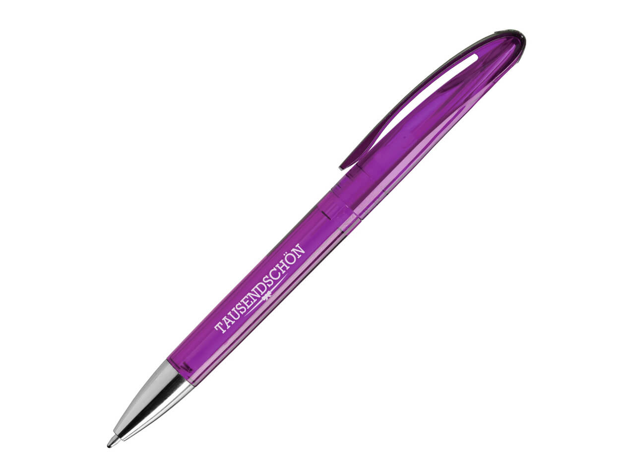 WG20336-Kugelschreiber-Kunststoff-tranparent-Pelikan-violett-lila
