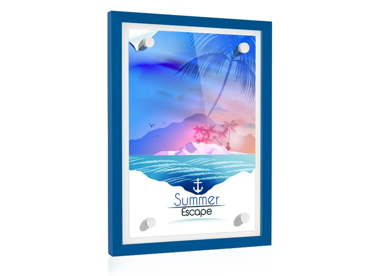 Trikot Rahmen 21 mm Füllhöhe - Magnete