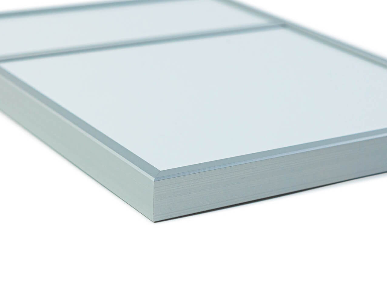 WG20495-Wandschilder-eckig-Rahmenprofil-50x20mm-silber-eloxiert-hochwertig