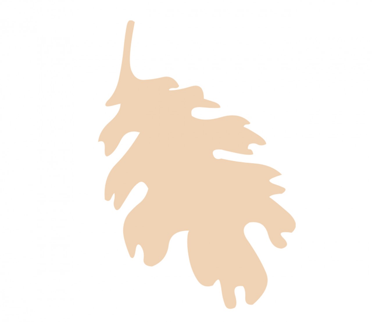 PFLANZEN Blatt, Eichenblatt Wandtattoo PFLANZEN Blatt, Eichenblatt Wandtattoo