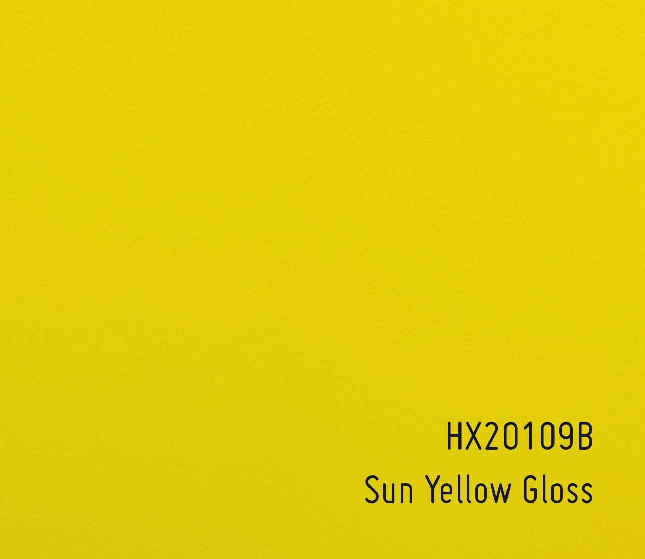 Autofolie Hexis HX20109B - Sun Yellow Gloss Autofolie Hexis HX20109B - Sun Yellow Gloss