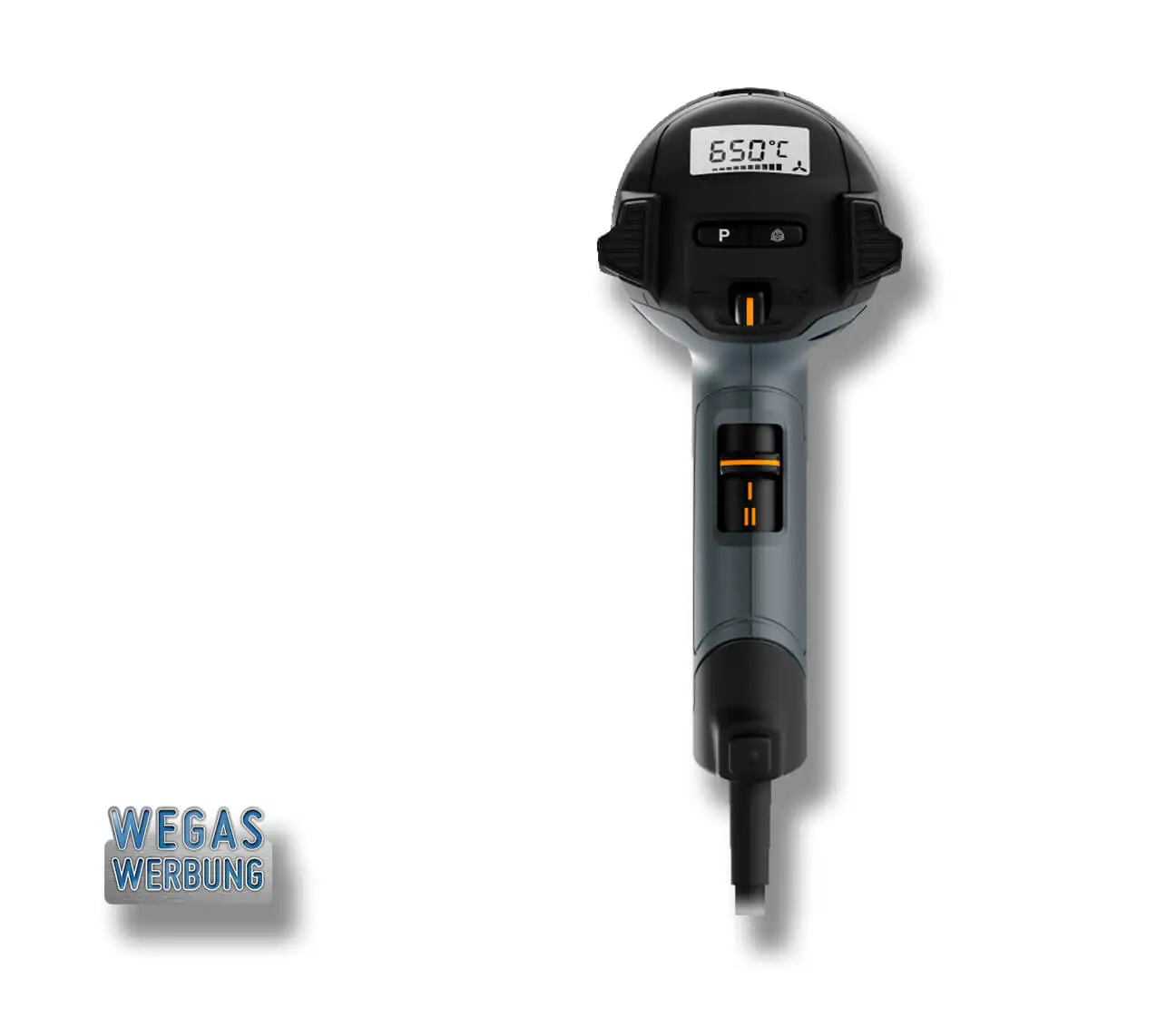 Z65105-Heissluftpistole-elektronischer-Regler-LCD-Anzeige-Geblaese-Steinel-Autofolierung-Profi