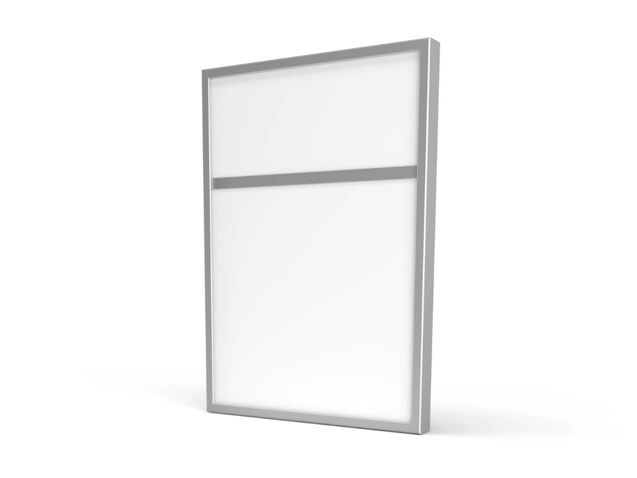 WG20495-Wandschild-Rahmenprofil-50x20mm-Sammelwegweiser-Sammelschild