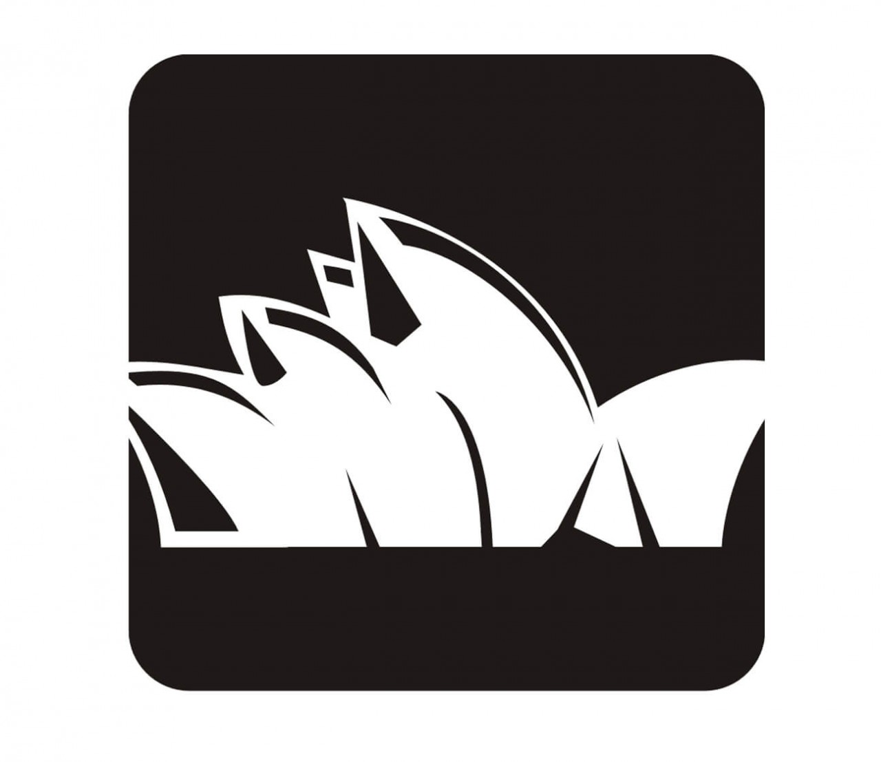 STADT Sydney Oper als Wandtattoo STADT Sydney Oper als Wandtattoo