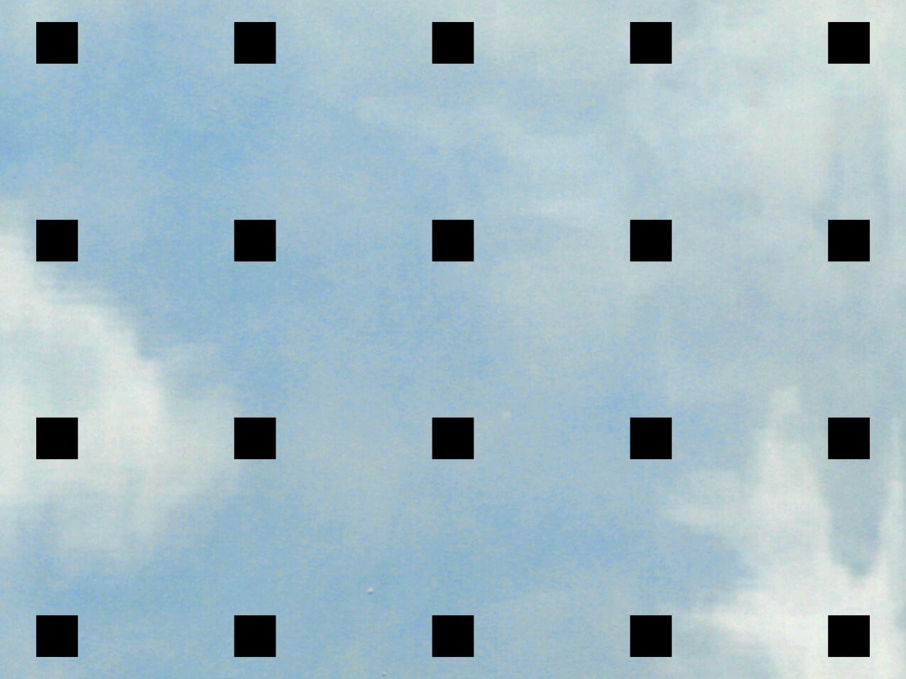 Vogelschutzfolie Karo Rechteck #500 Vogelschutzfolie Karo Rechteck #500