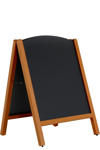 Kundenstopper Holz mit Kreidetafel 173 Kundenstopper Holz mit Kreidetafel 173