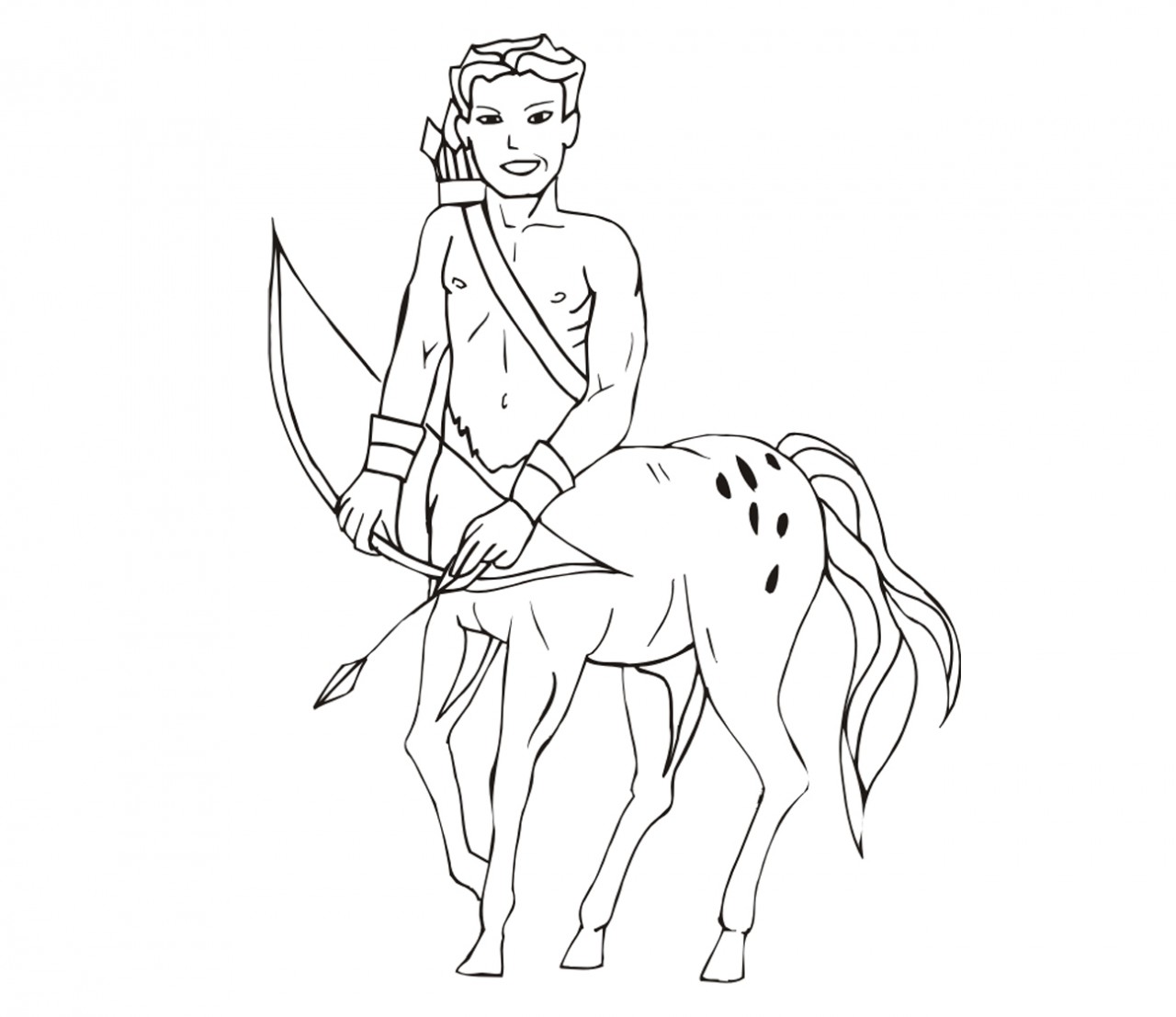 FANTASY Zentaur Wandtattoo FANTASY Zentaur Wandtattoo