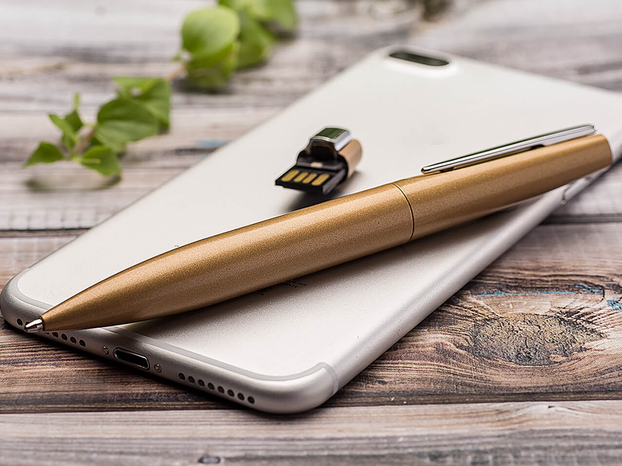 USB-Stick im Kugelschreiber (Aluminium) USB-Stick im Kugelschreiber (Aluminium)