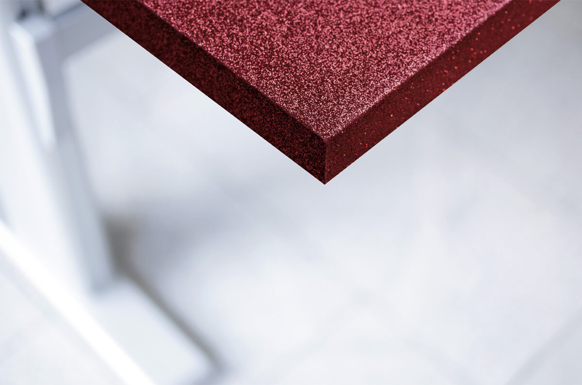 R8-Moebelfolie-Dekorfolie-Glitzer-disco-rot-Tisch