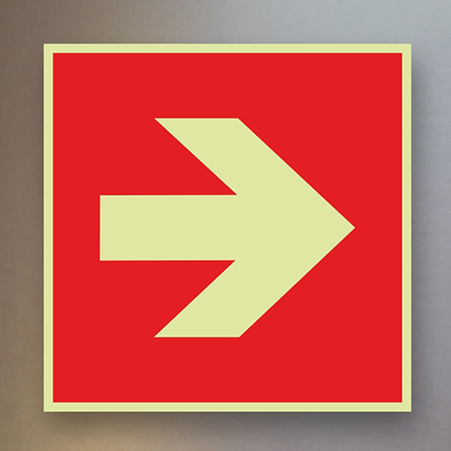 Brandschutzzeichen-nachleuchtend-Alu-Schild-Kennzeichen-Pfeil Brandschutzzeichen-nachleuchtend-Alu-Schild-Kennzeichen-Pfeil