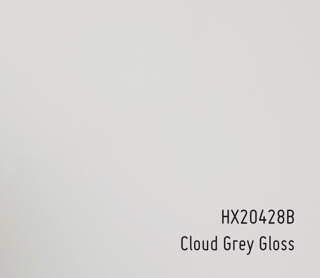 Autofolie Hexis HX20428B - Cloud Grey Gloss Autofolie Hexis HX20428B - Cloud Grey Gloss