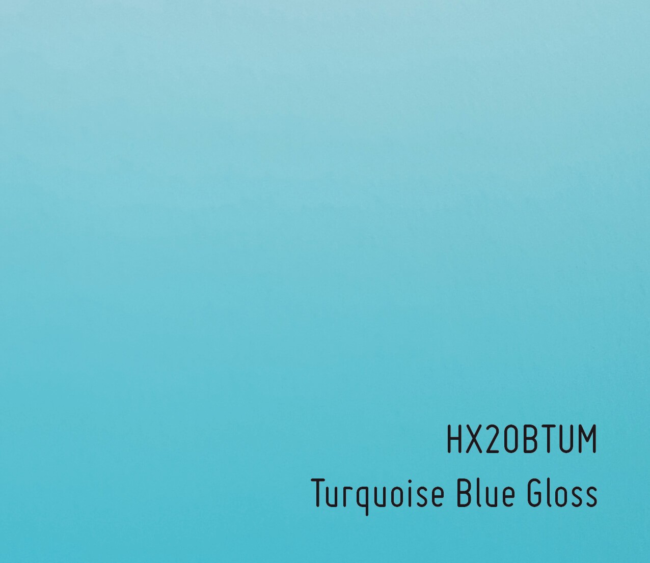 Autofolie Hexis HX20BTUM - Turquoise Blue Matt Autofolie Hexis HX20BTUM - Turquoise Blue Matt