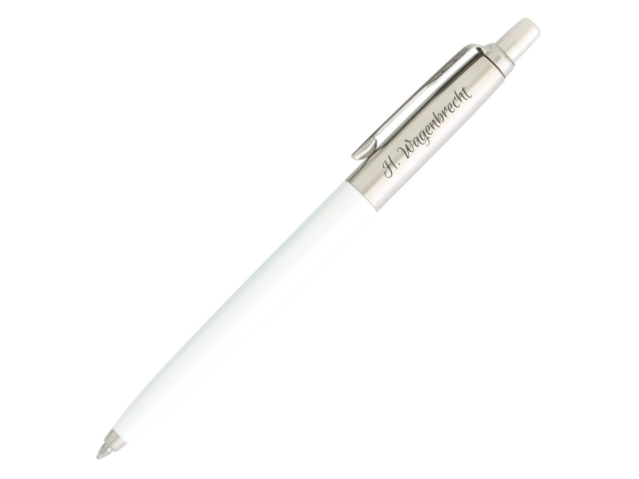Kugelschreiber-Metall-Parker-Jotter-Original-weiss