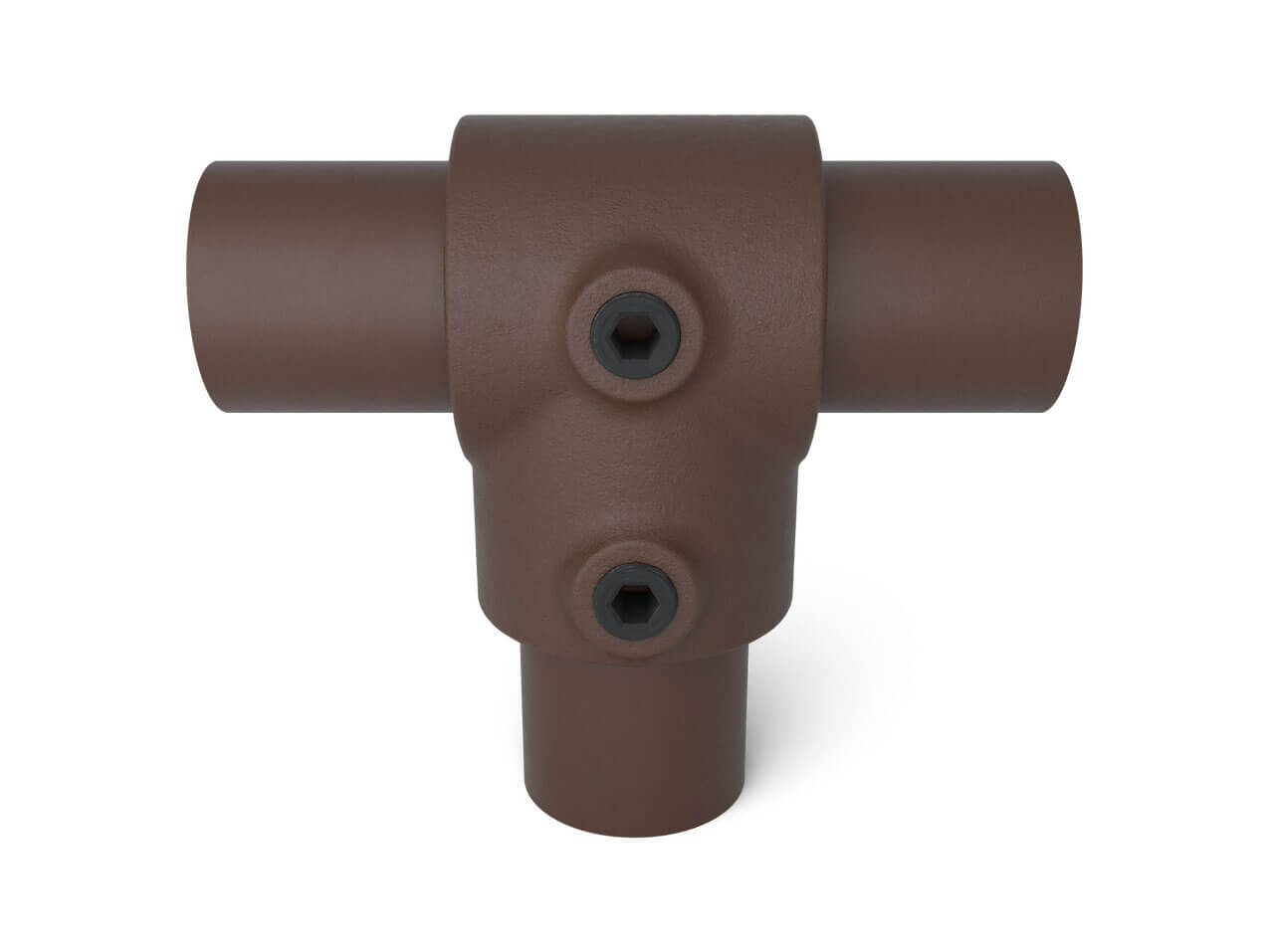 Rohrverbinder-Querverbinder-101-braun-vintage-gartenbau