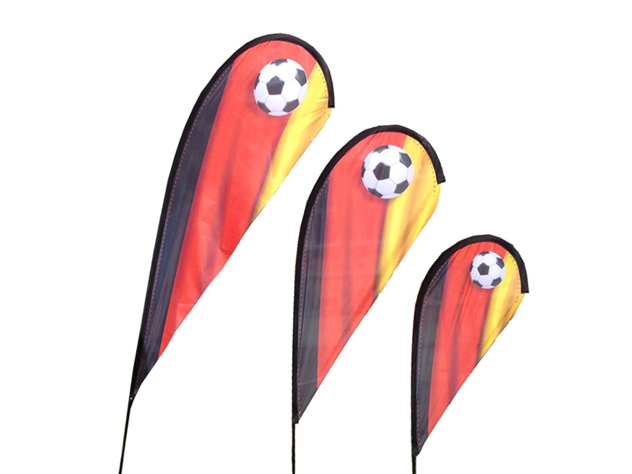 Beachflag Strandflagge Fußball Deutschland Beachflag Strandflagge Fußball Deutschland