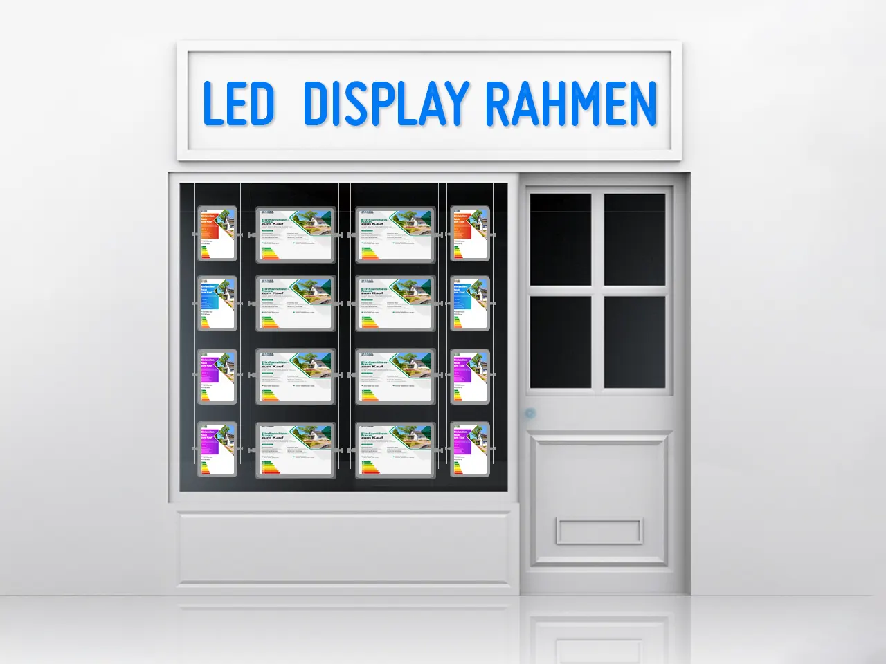 LED Immobiliendisplay LED Immobiliendisplay