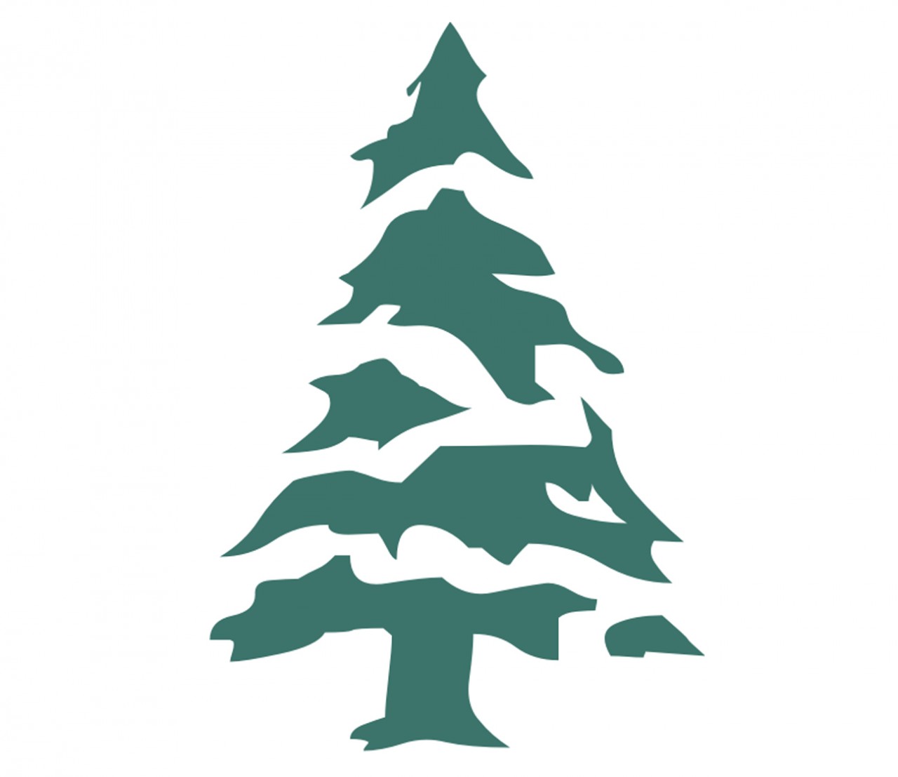 PFLANZEN Baum, Tanne, Fichte Wandtattoo PFLANZEN Baum, Tanne, Fichte Wandtattoo