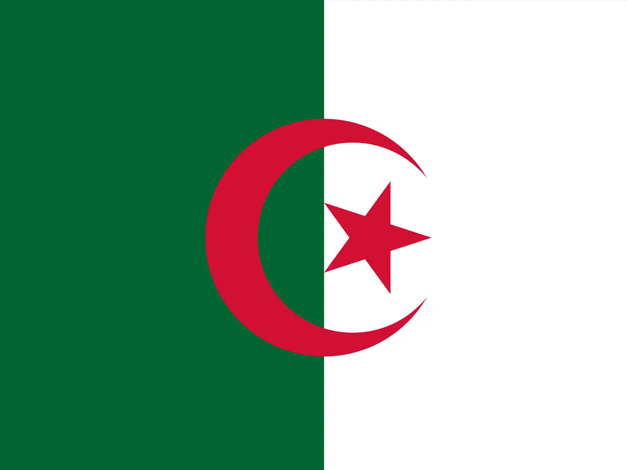 Fussball-Weltmeisterschaft-WM-2026-Nationalflagge-Algerien