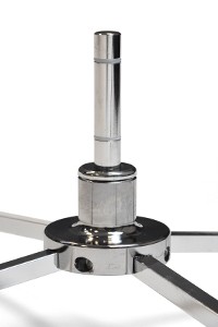 Kreuzfuß CHROM für Strandflagge, Beachflag Kreuzfuß CHROM für Strandflagge, Beachflag