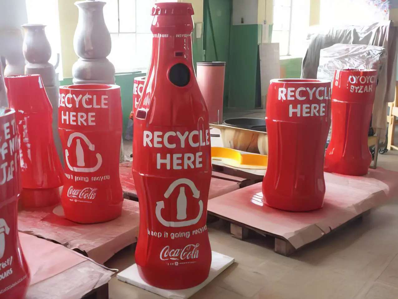 3D-XL-Werbefigur-Werbeaufsteller-Cola-Flasche-150cm