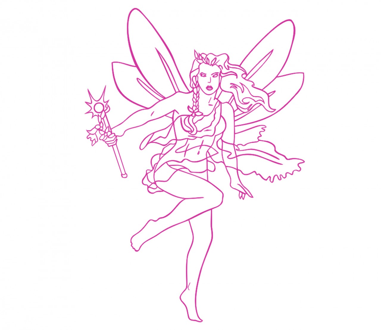 FANTASY Fee, Engel, Elfe Wandtattoo FANTASY Fee, Engel, Elfe Wandtattoo